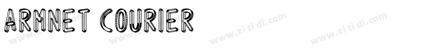 ArmNet Courier字体转换